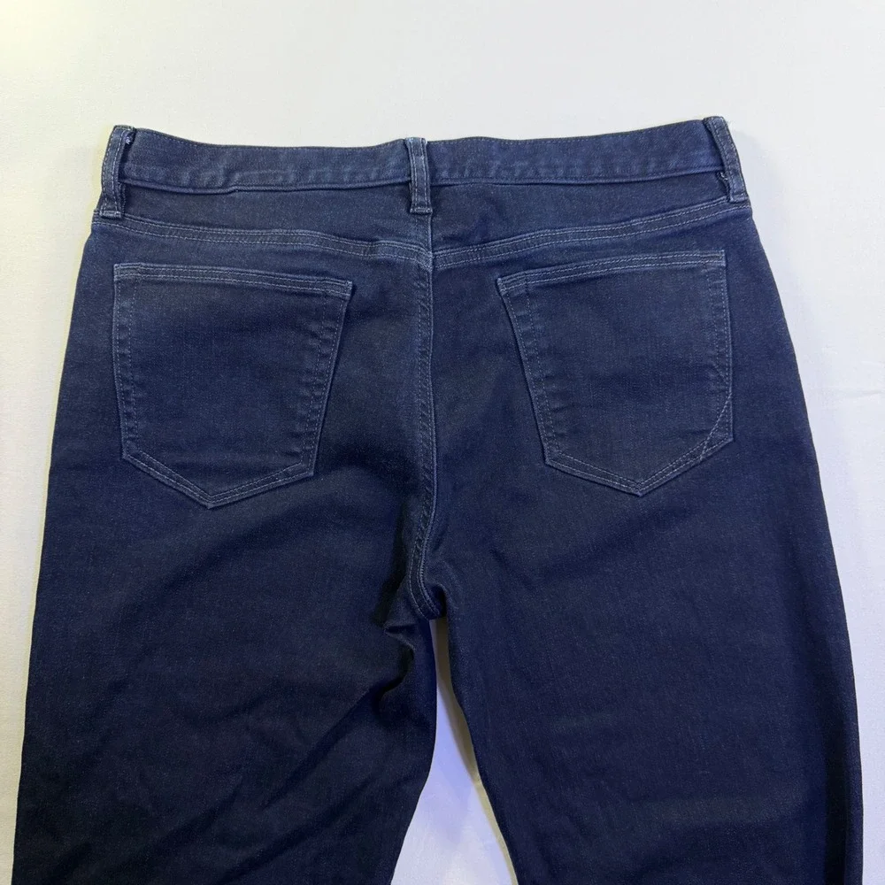 Banana Republic Traveler Slim Fit Jeans Mens 34x34 Dark‎ Wash Indigo Denim Pants